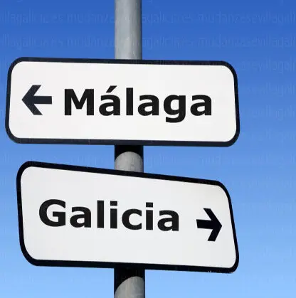 Mudanzas a Galicia desde Málaga